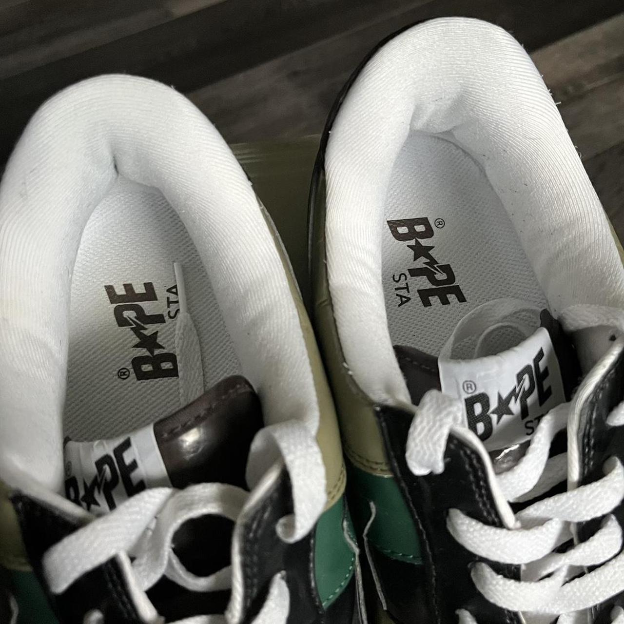 RARE OG A Bathing Ape Bape X KAWS Patent Leather | Depop RARE OG A Bathing Ape Bape X KAWS Patent Leather | Depop