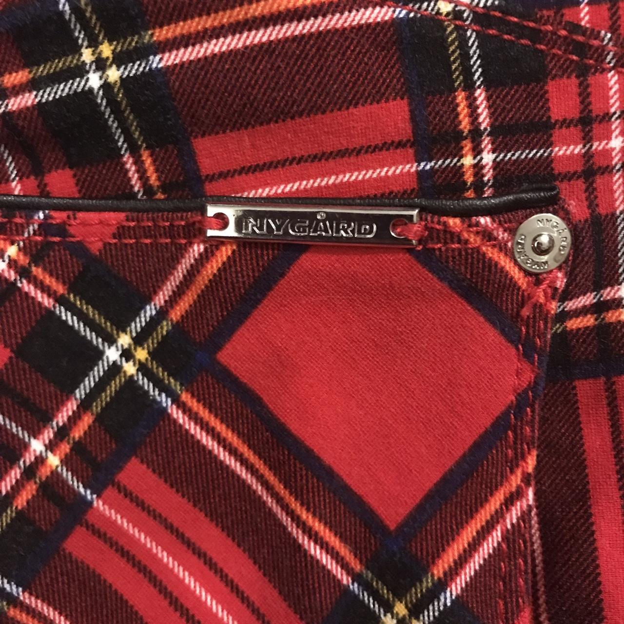 nygard slims mid/low rise plaid pants ❤️🖤 Stretchy + - Depop