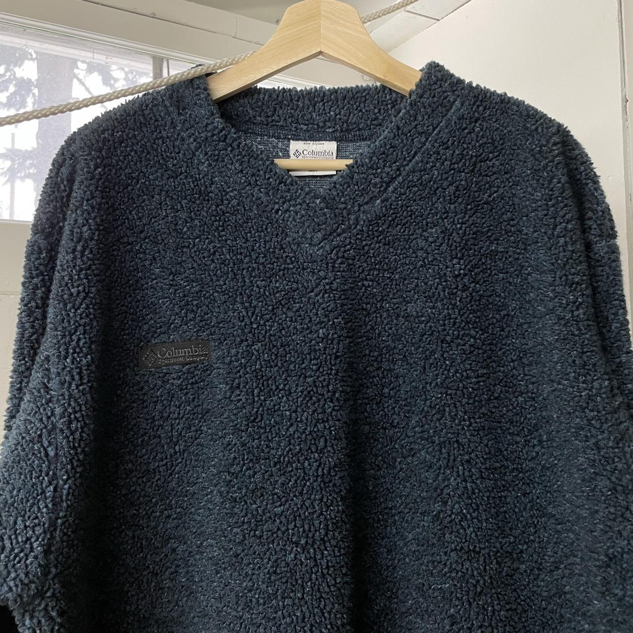 Vintage Colombia Sherpa sweater Super clean... Depop