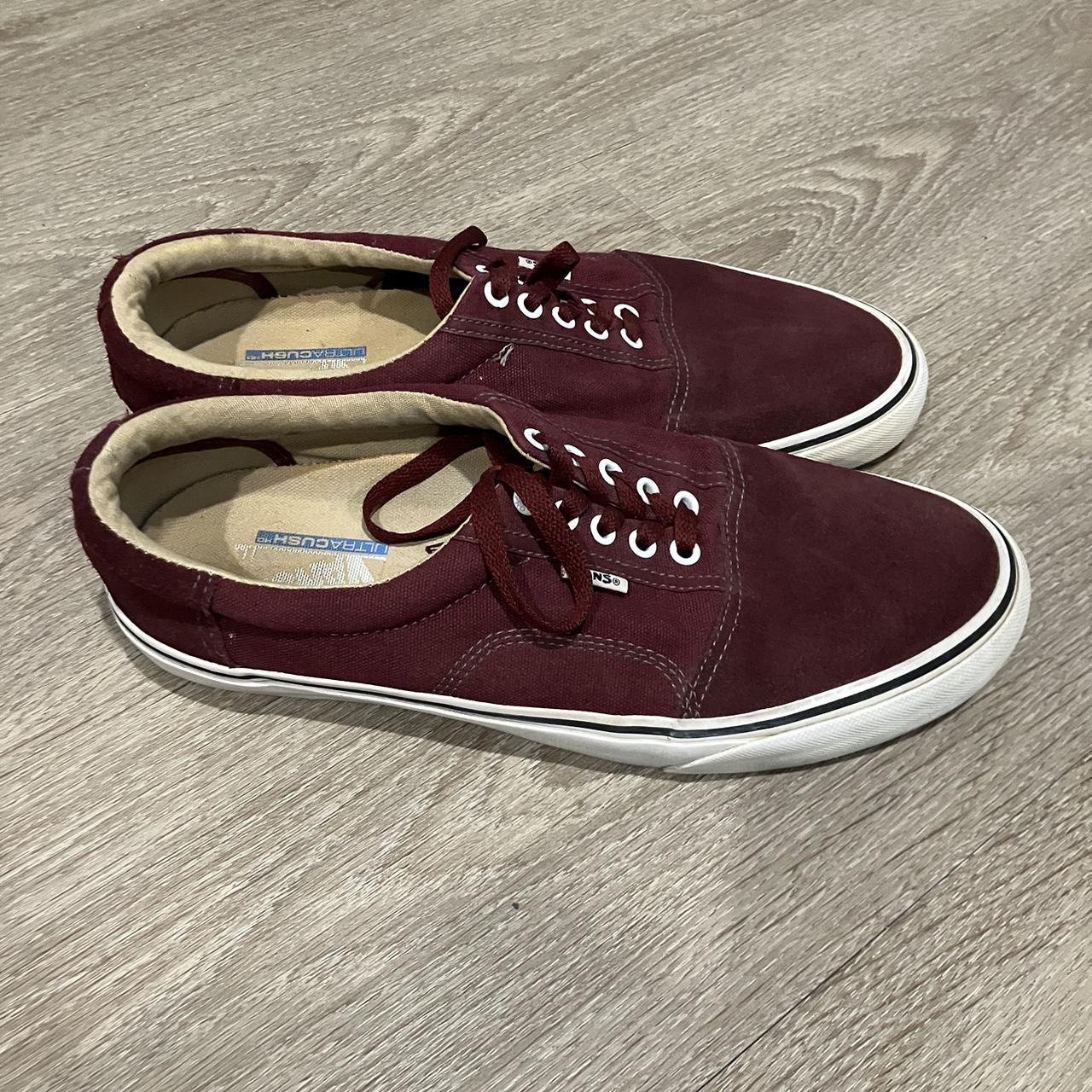 Vans authentic deals pro red