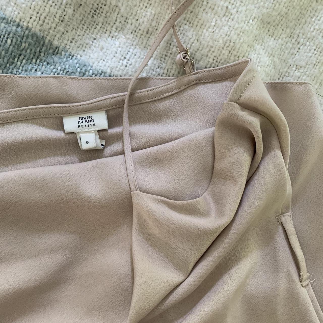 River island satin slip dress Comes with a belt -... - Depop