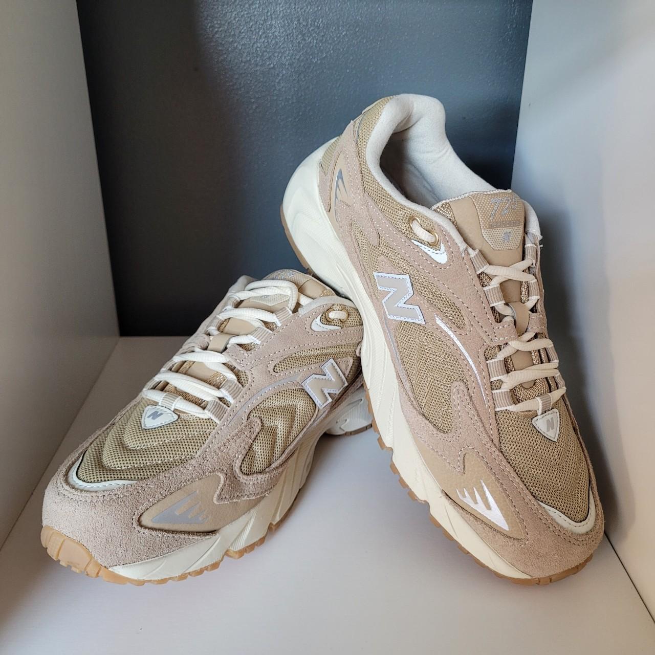 Never used, only tried on. New Balance 725 trainers... Depop