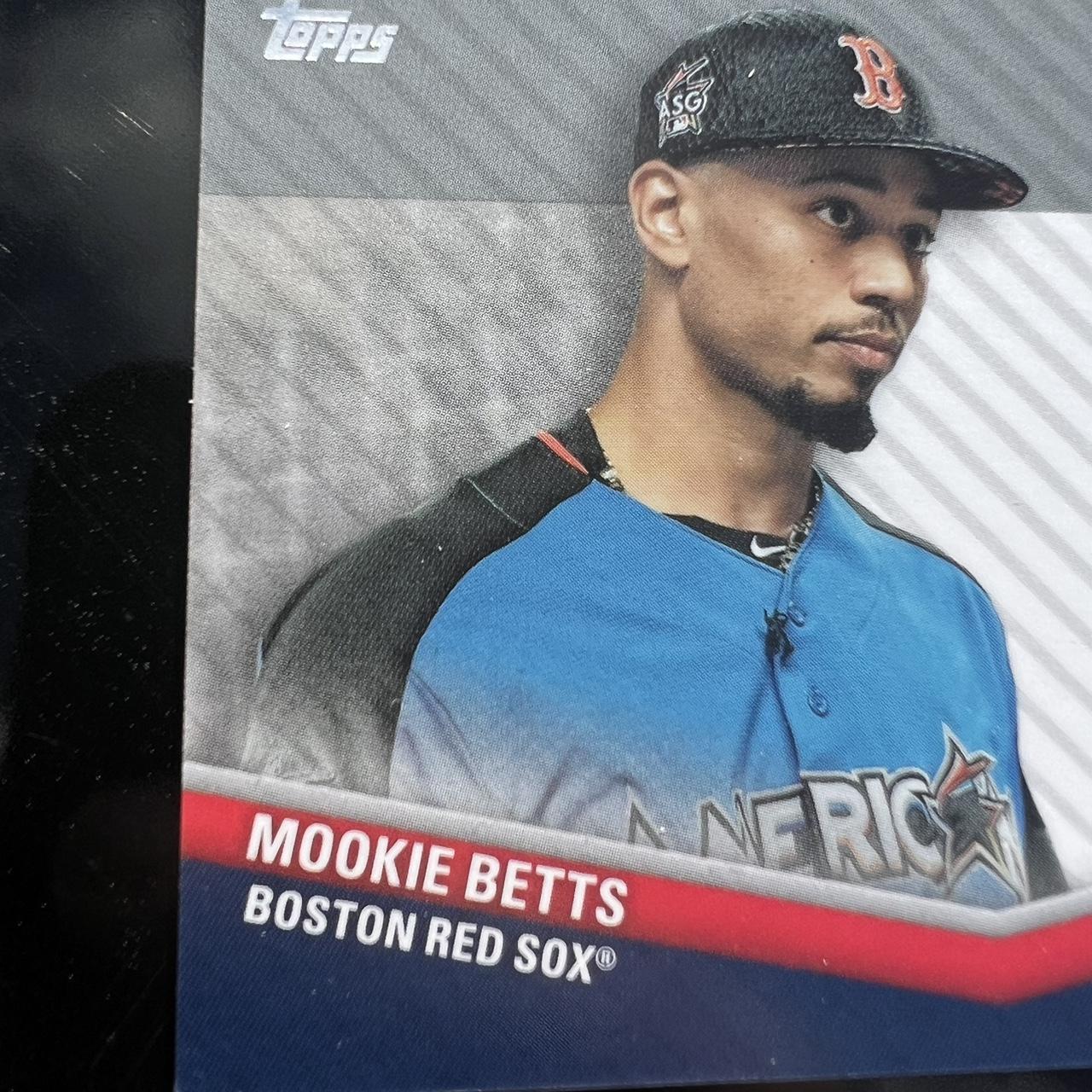 Boston Red Sox Mookie Betts jersey Size 40 fits like - Depop