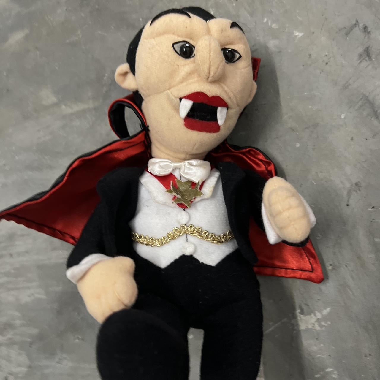 1999 Dracula plush 1999! #dracula #plush #horror... - Depop