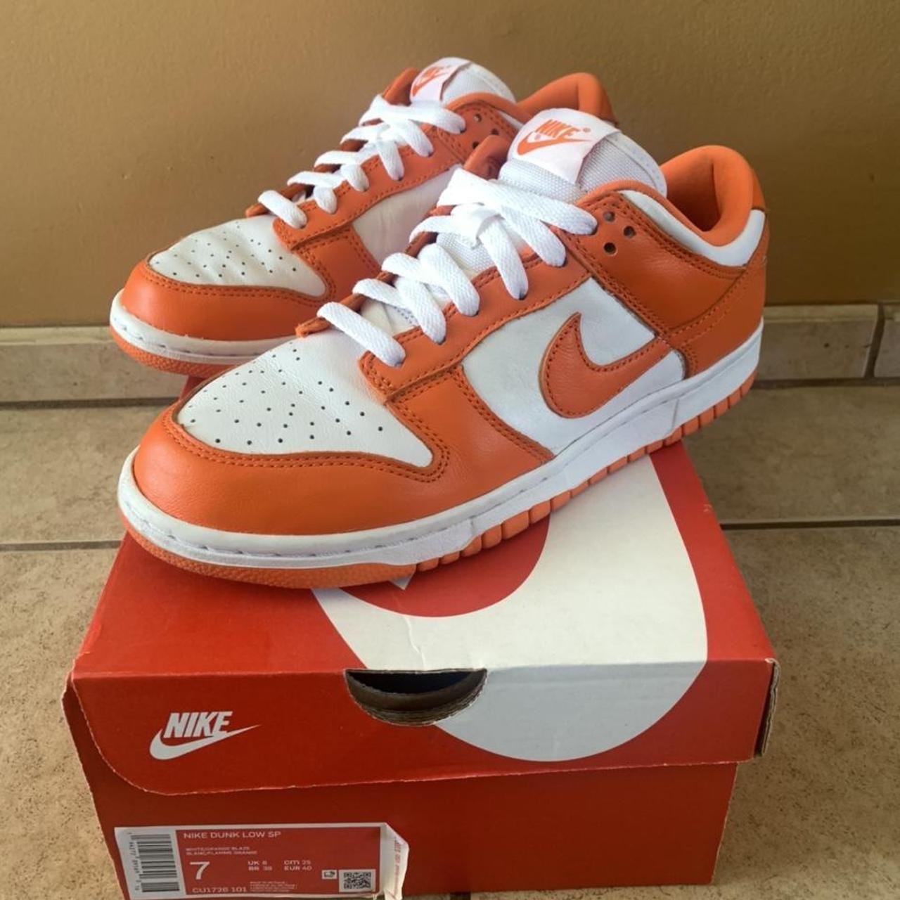 syracuse orange dunks low