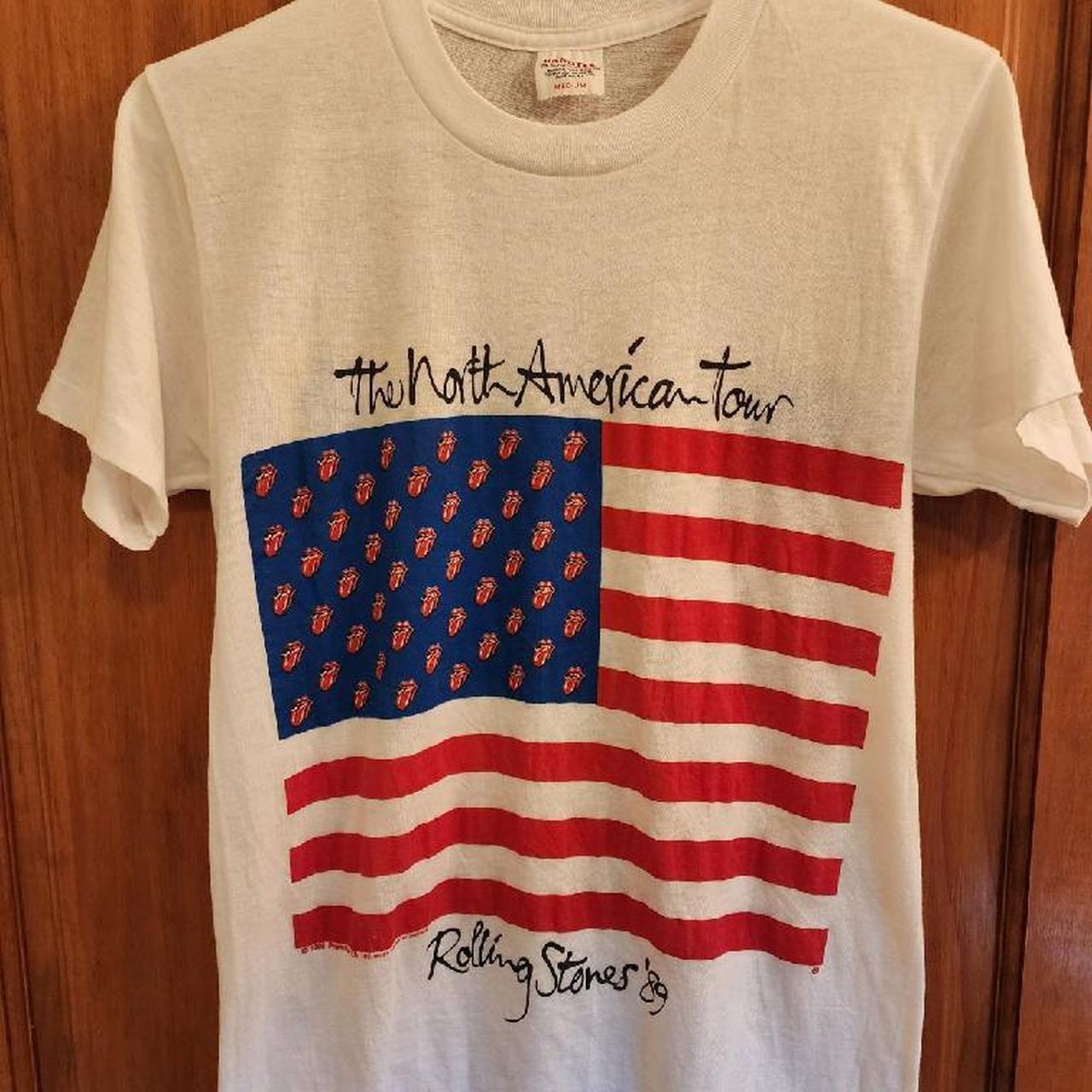 Authentic Vintage 1989 Rolling on sale Stones North American Tour T-shirt