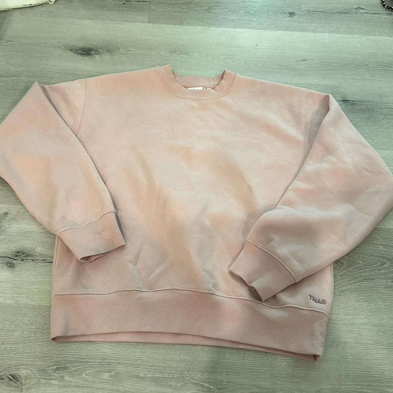 #aritzia #tna cozyfleece perfect fit crewneck - baby... - Depop