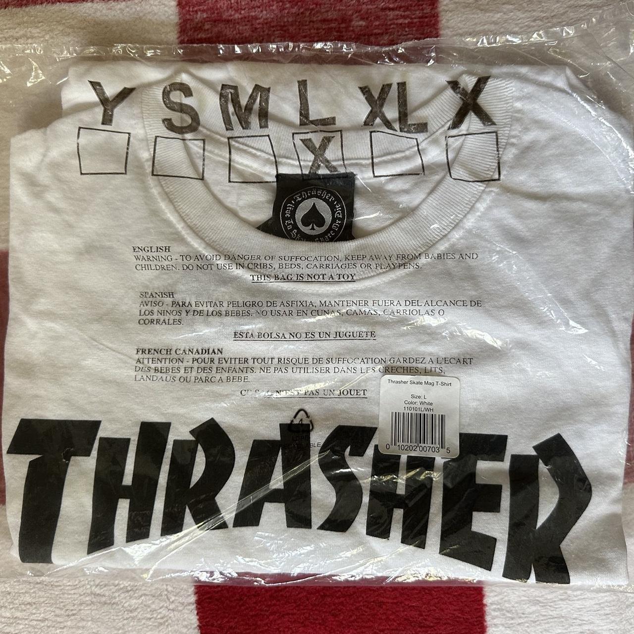 T shirt best sale thrasher enfant