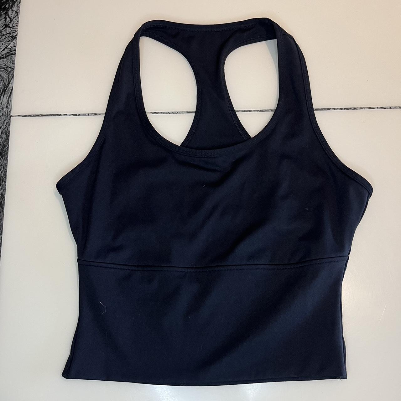 Black Crop Top Tight fitting Send offers, I’m... - Depop