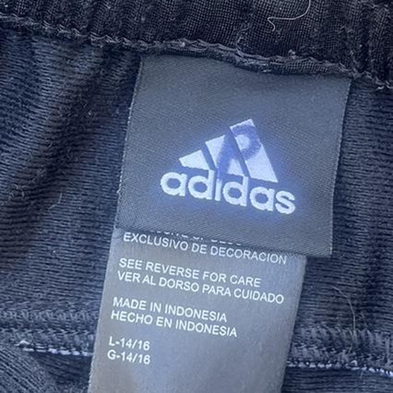 Black Adidas pants Size large, fit like a size... Depop