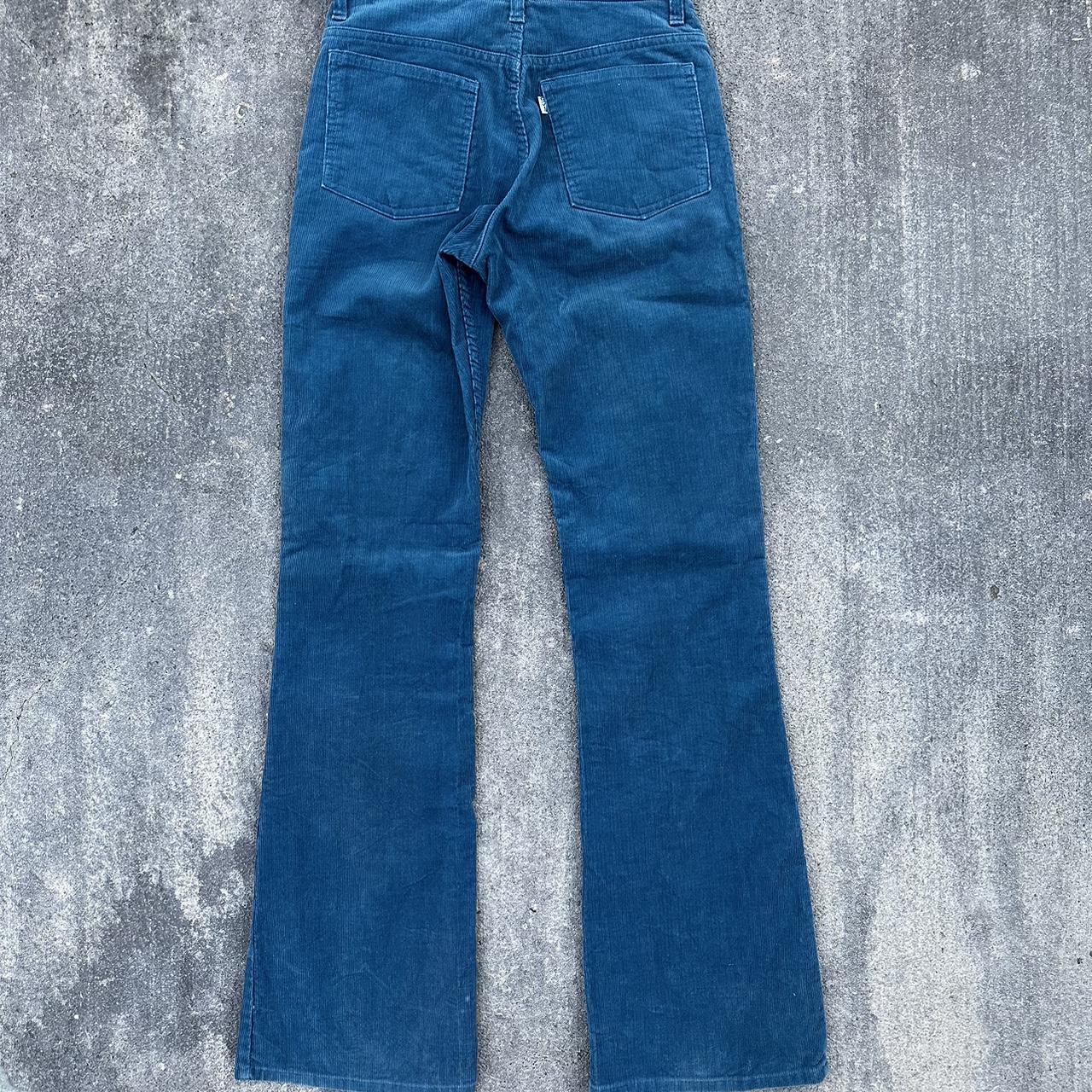 Vintage 70s Levi’s Corduroy Flare Pants fits &... - Depop