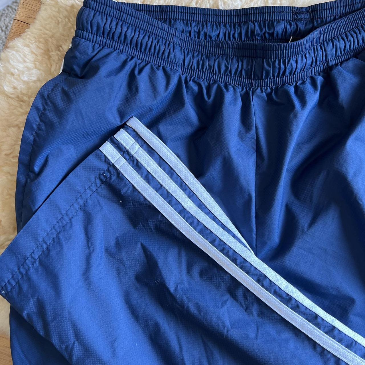 Adidas Womens Navy And White Joggers Tracksuits Depop 9102