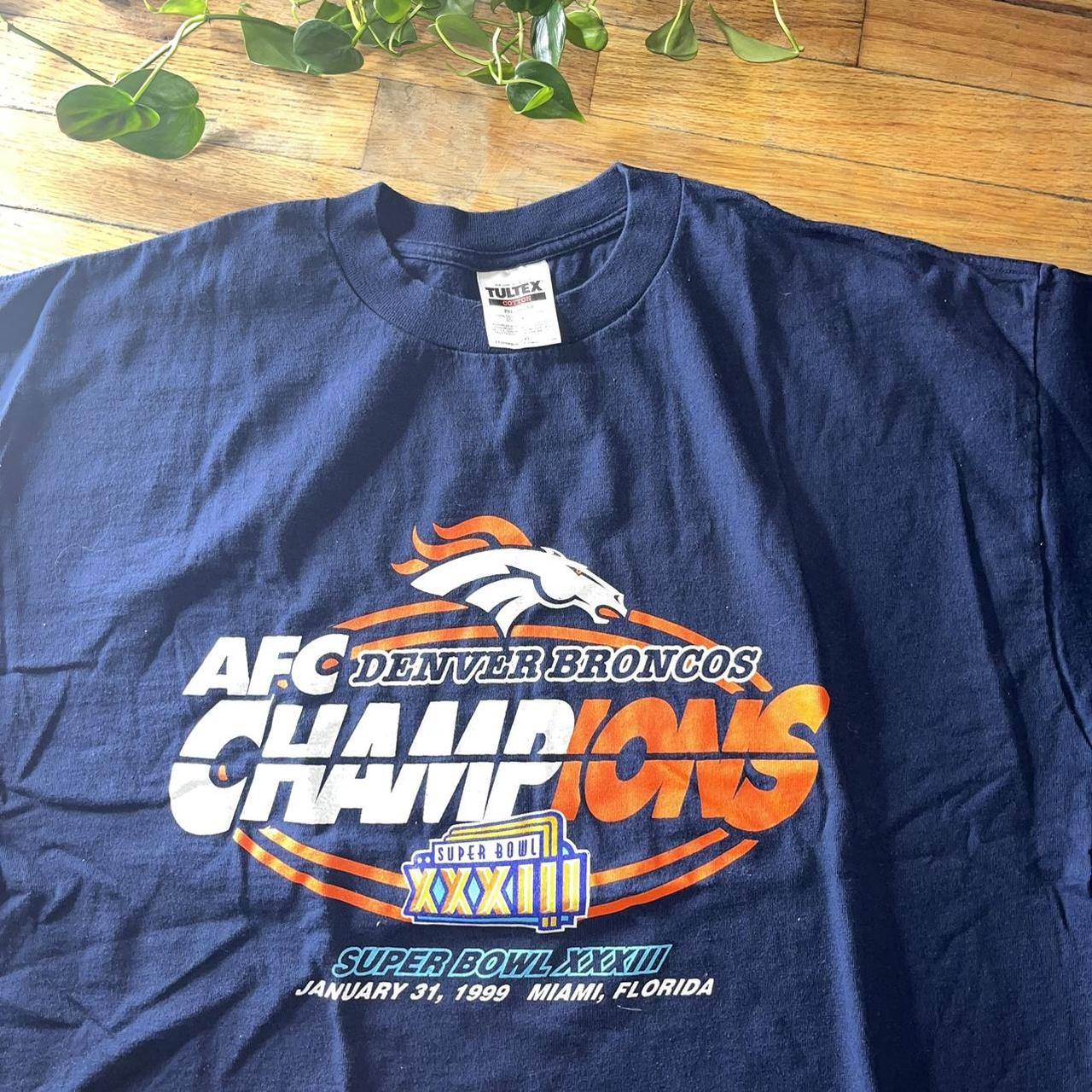 Denver broncos best sale afc championship shirts