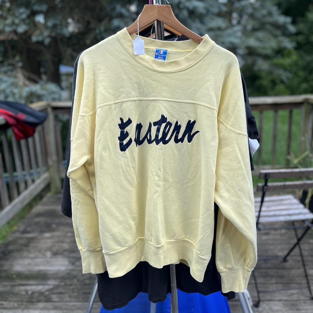 Vintage 90s Champion sweatshirt Eastern across the. Depop