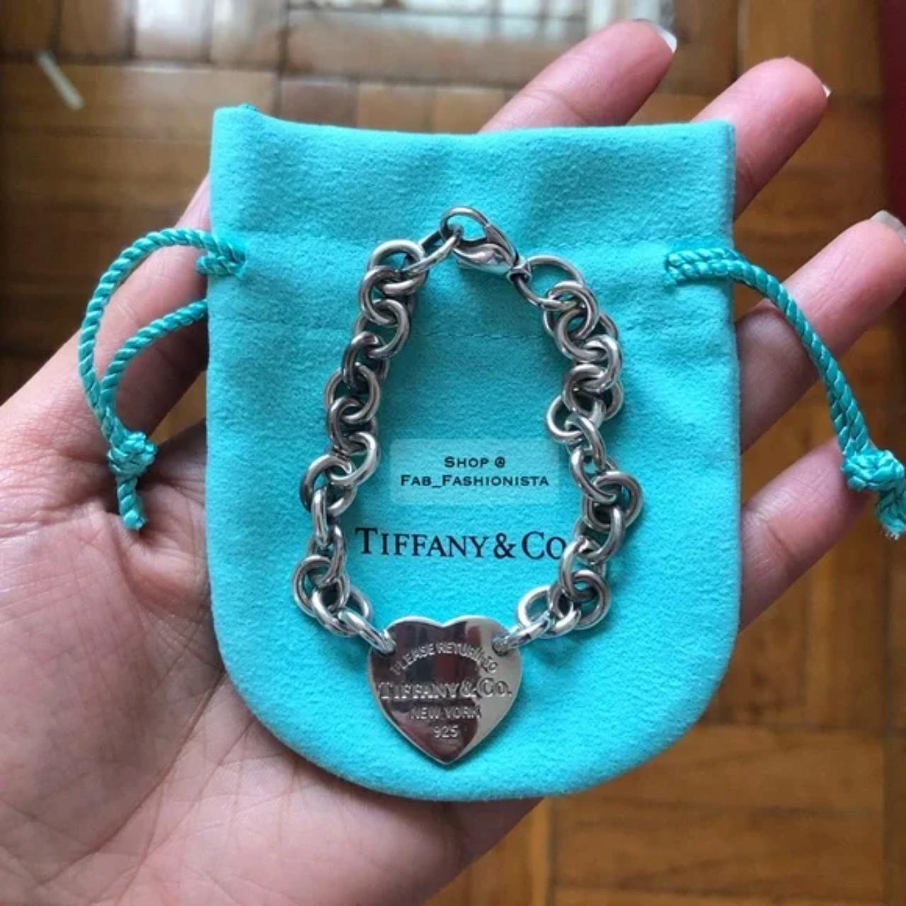 Tiffany & Co Heart Bracelet Authentic Tiffany & Co... - Depop