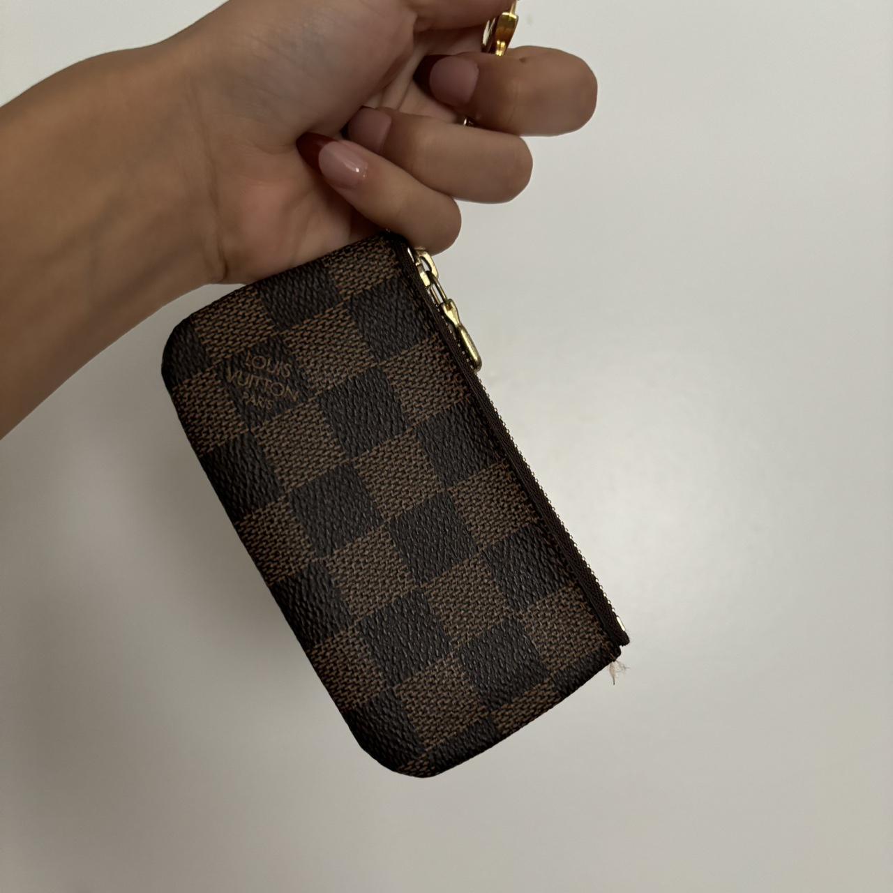 ✈️FREE SHIPPING✈️ Hand stitched Louis Vuitton key ring - Depop