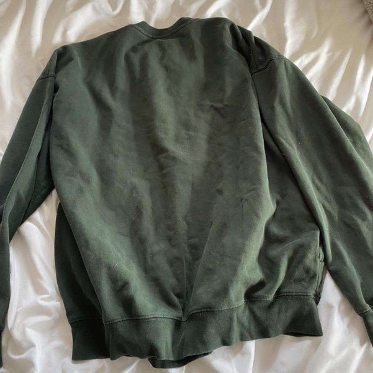 Green brandy Melville sweatshirt Depop
