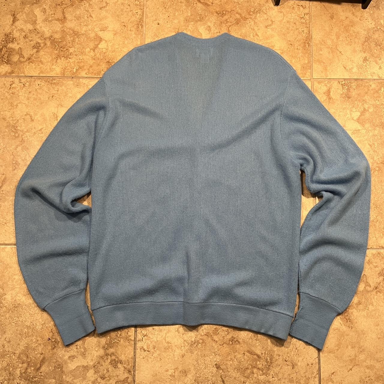 Lacoste Men's Blue Cardigan | Depop