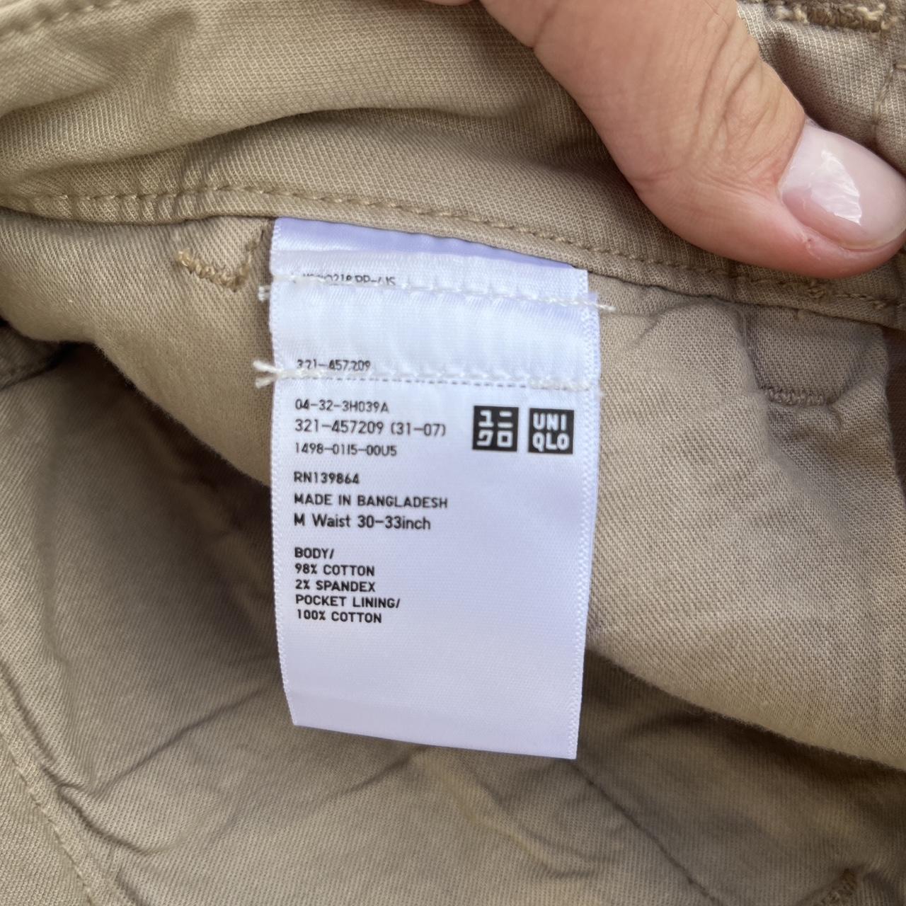 Uniqlo utility cargo pants size 30-33 brand new New... - Depop