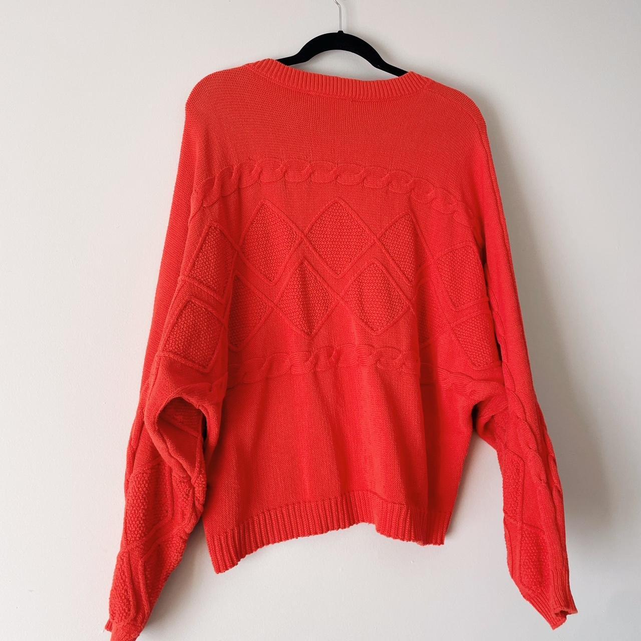 American Vintage Women's Orange Jumper Depop