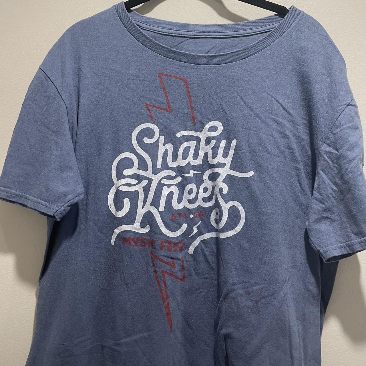 shaky knees atlanta music festival tee shirt from... - Depop