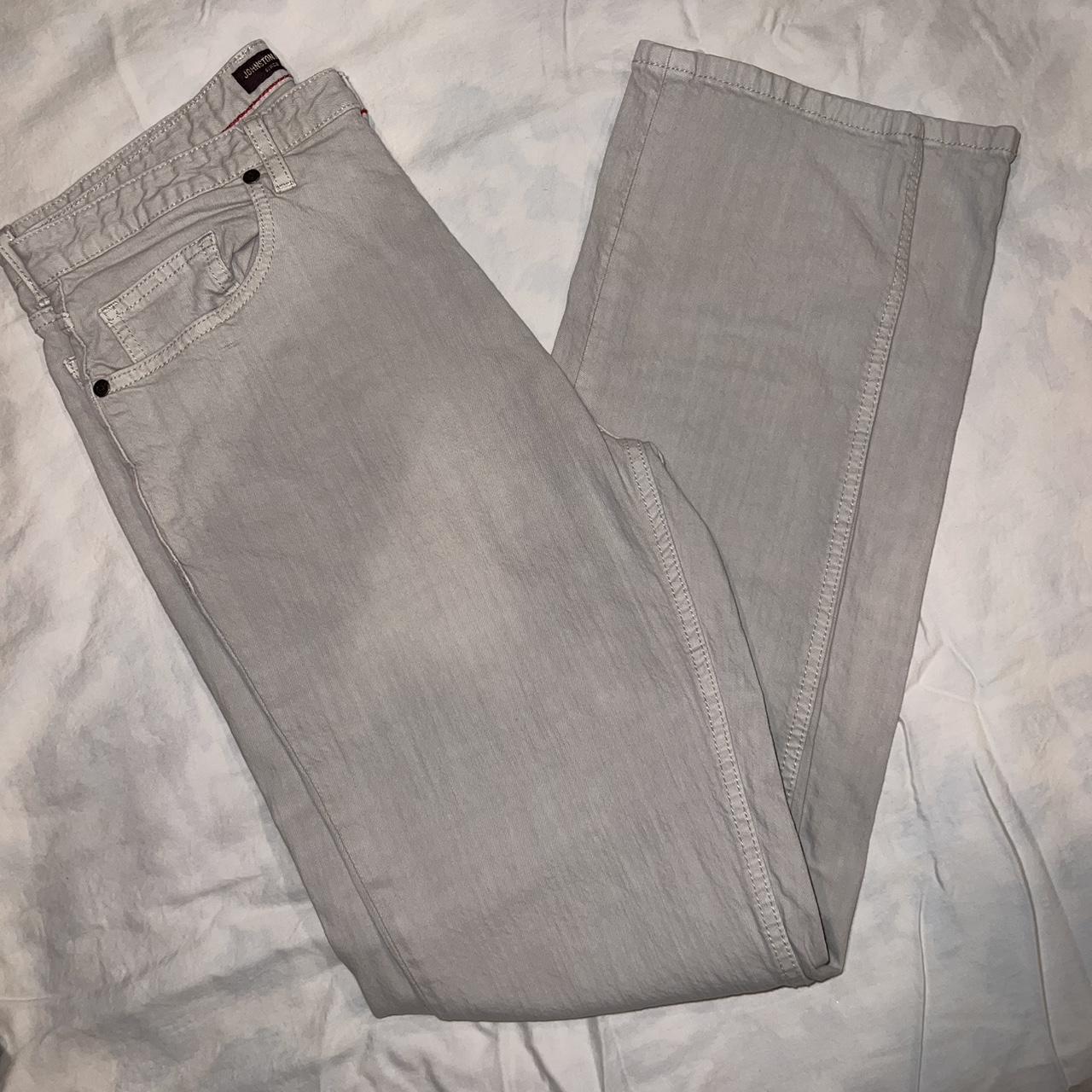 Johnson & Murphy light tan jeans. - Depop