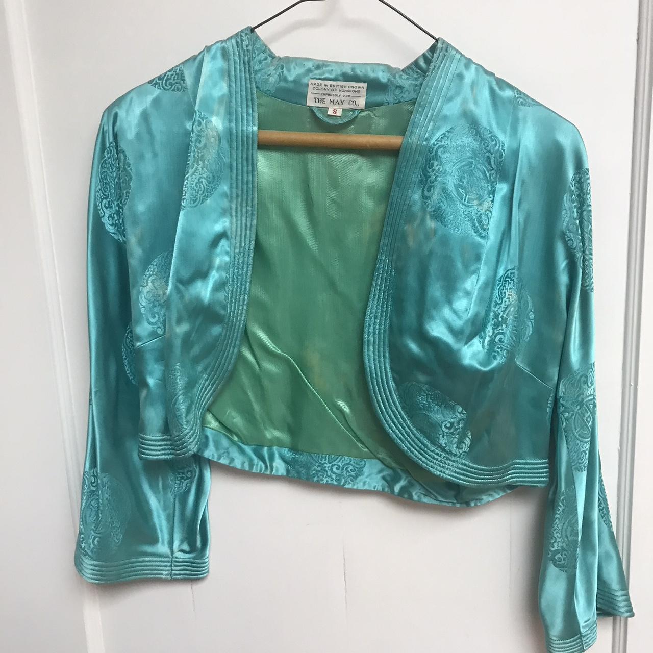 Turquoise hot sale bolero jacket