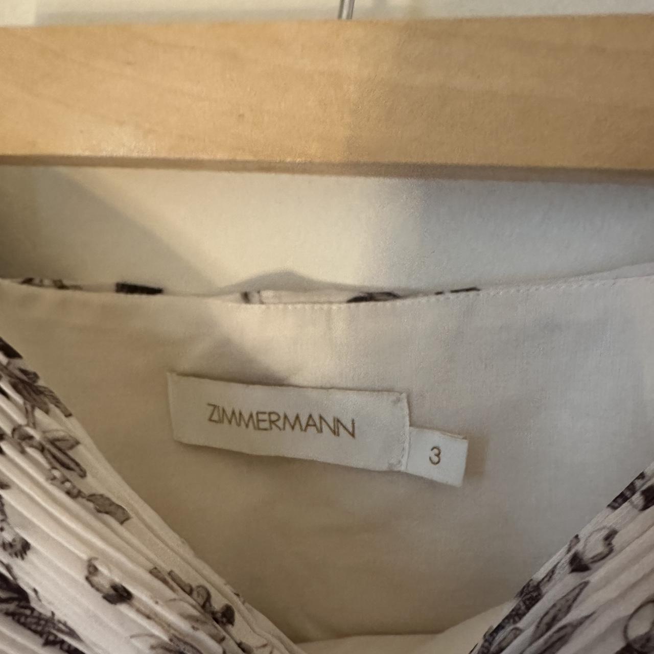 NWOT Zimmermann Bird Toile Skirt Size 3 Beautiful... - Depop