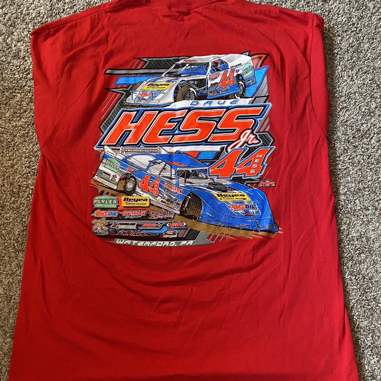 Dave Hess Jr. Racing tee Size: XL Found while... - Depop