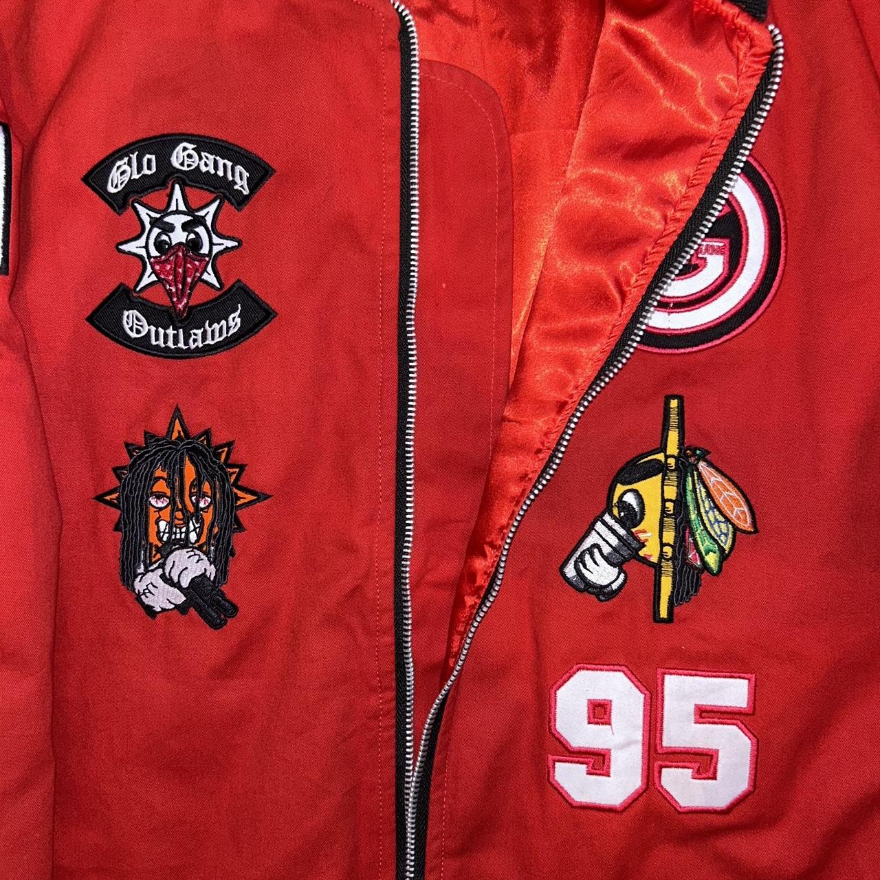 Glo Gang Cappin Red Bomber Jacket (Brand New) Men's | Depop