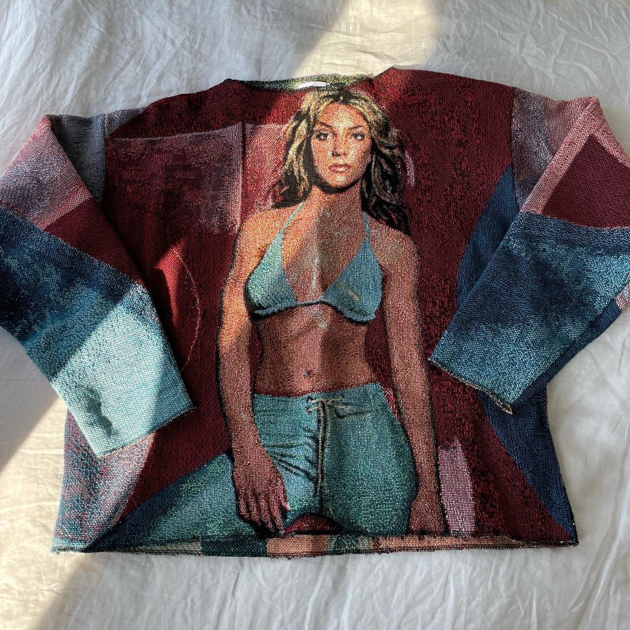 Y2K WOVEN TAPESTRY SWEATER | www.fleettracktz.com