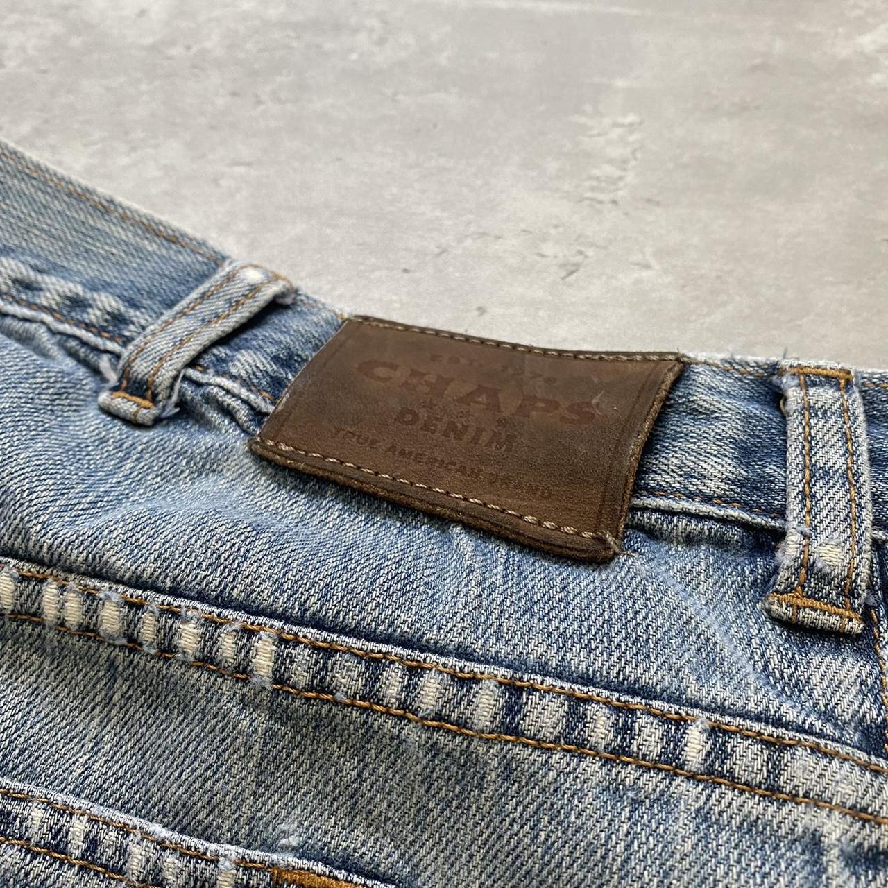Chaps Denim Jeans Labelled Size 38x32 Measurements... Depop