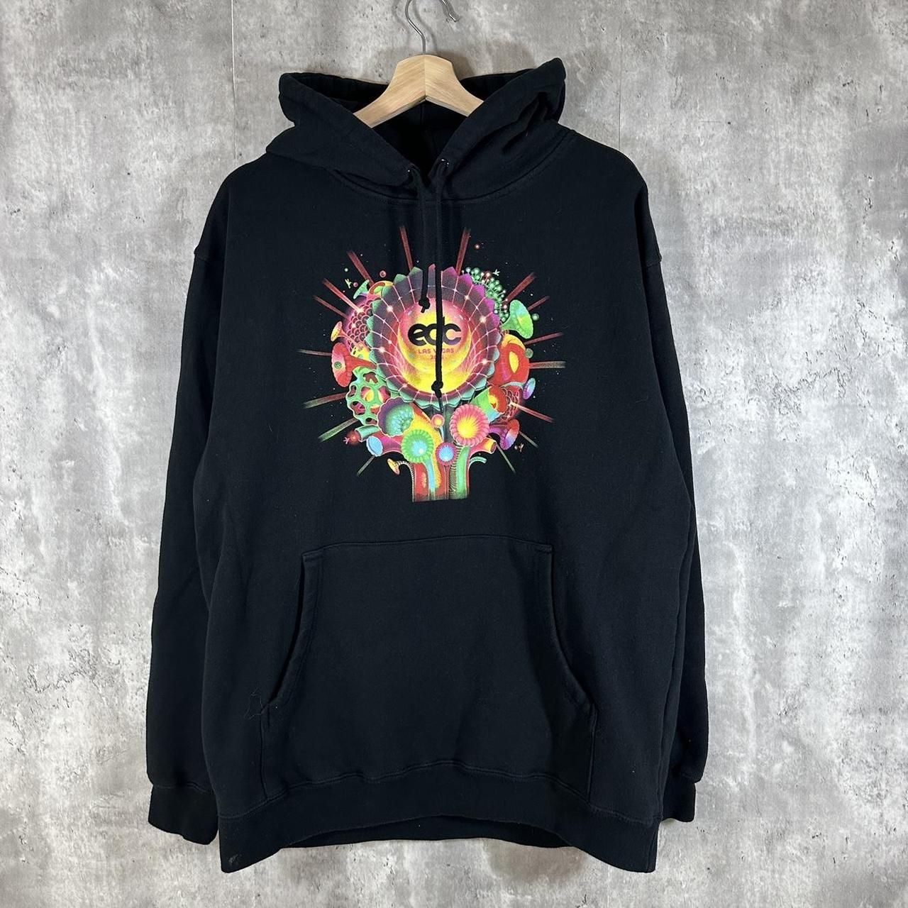 EDC 2022 Las Vegas Concert Hoodie Labelled Size:... - Depop