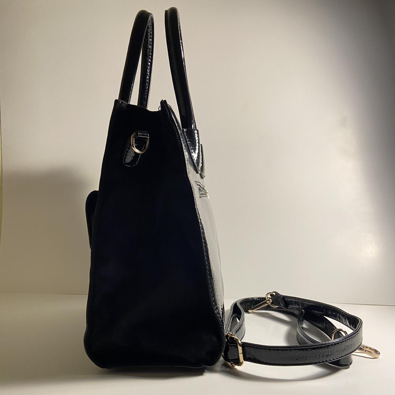 CALL IT SPRING BLACK BAG WITH HANDLE AND ADJUSTABLE... - Depop