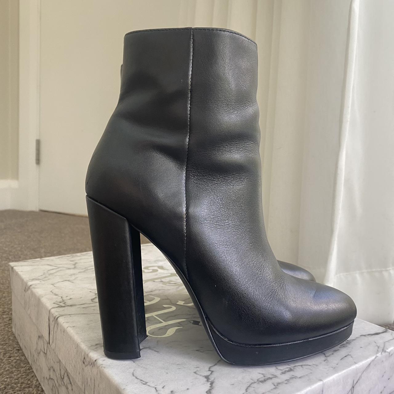 Windsor Smith high heeled boots Size 8.5 Used but... - Depop