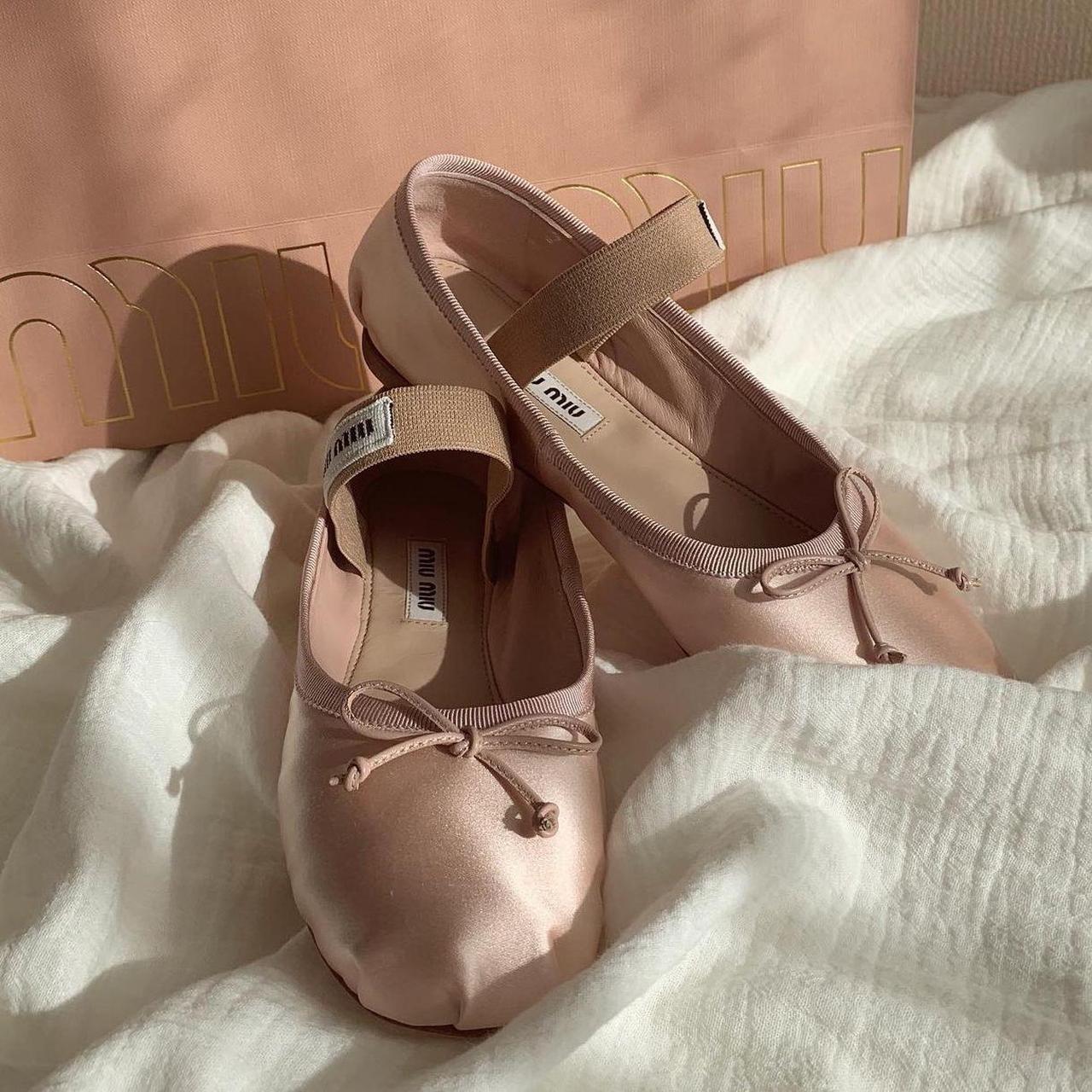 Ballet flats as worn by Molly Mae. Colours available... - Depop