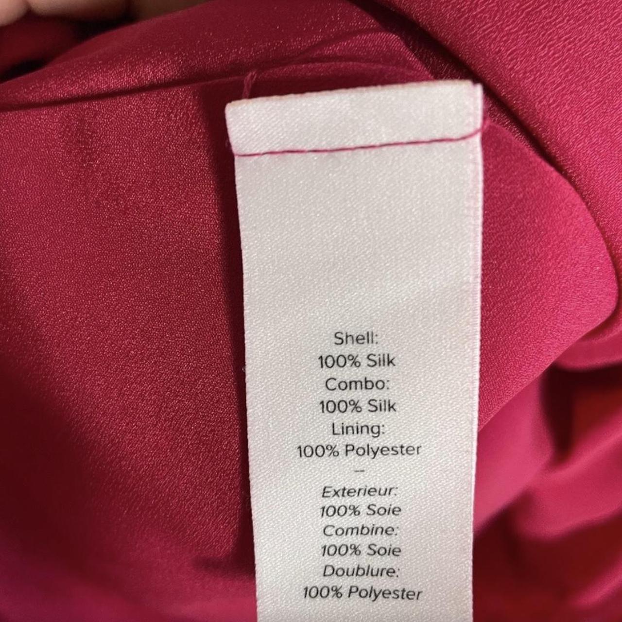 Cinq a Sept Women's Red and Pink Dress (4)