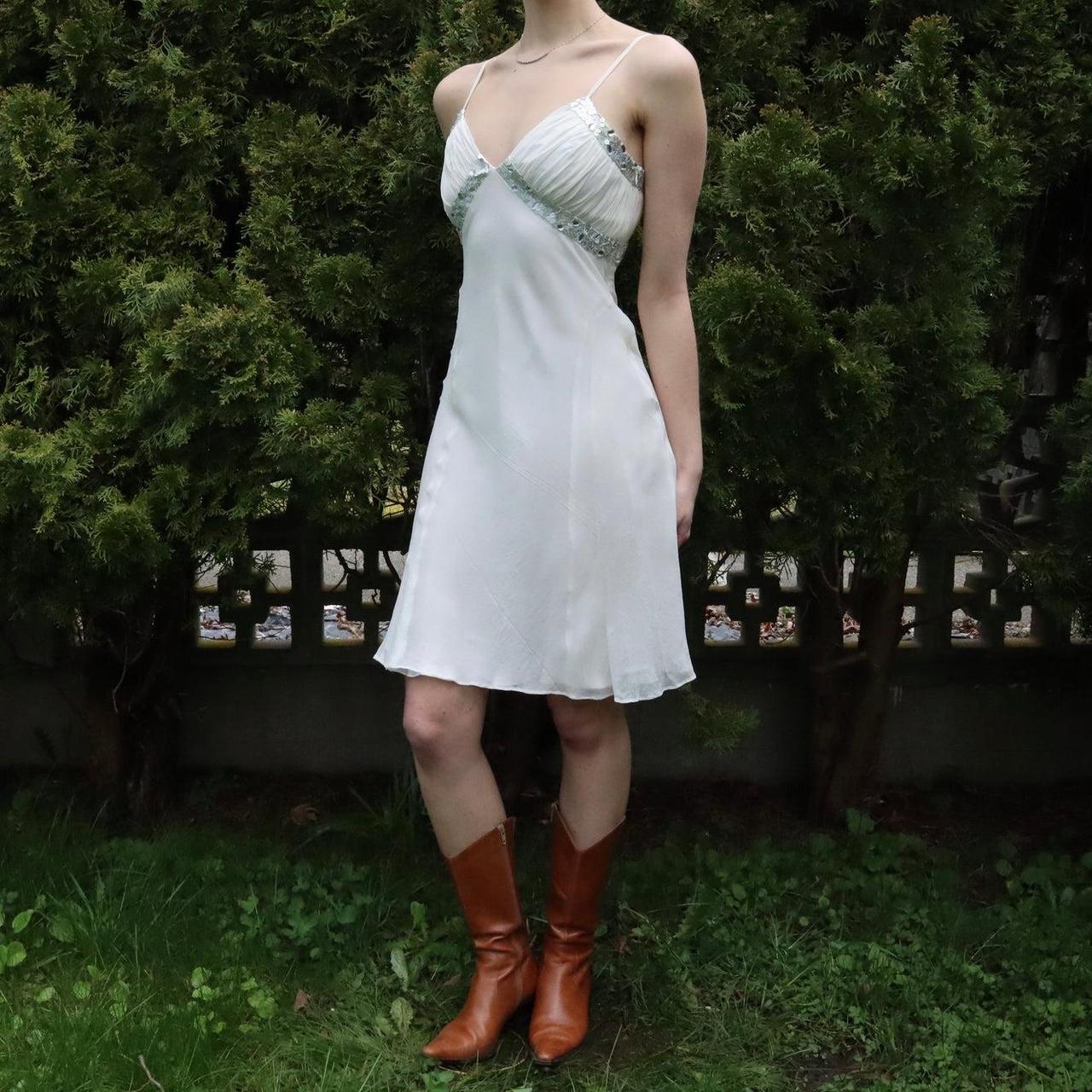 Cacharel Women's White Dress (4)