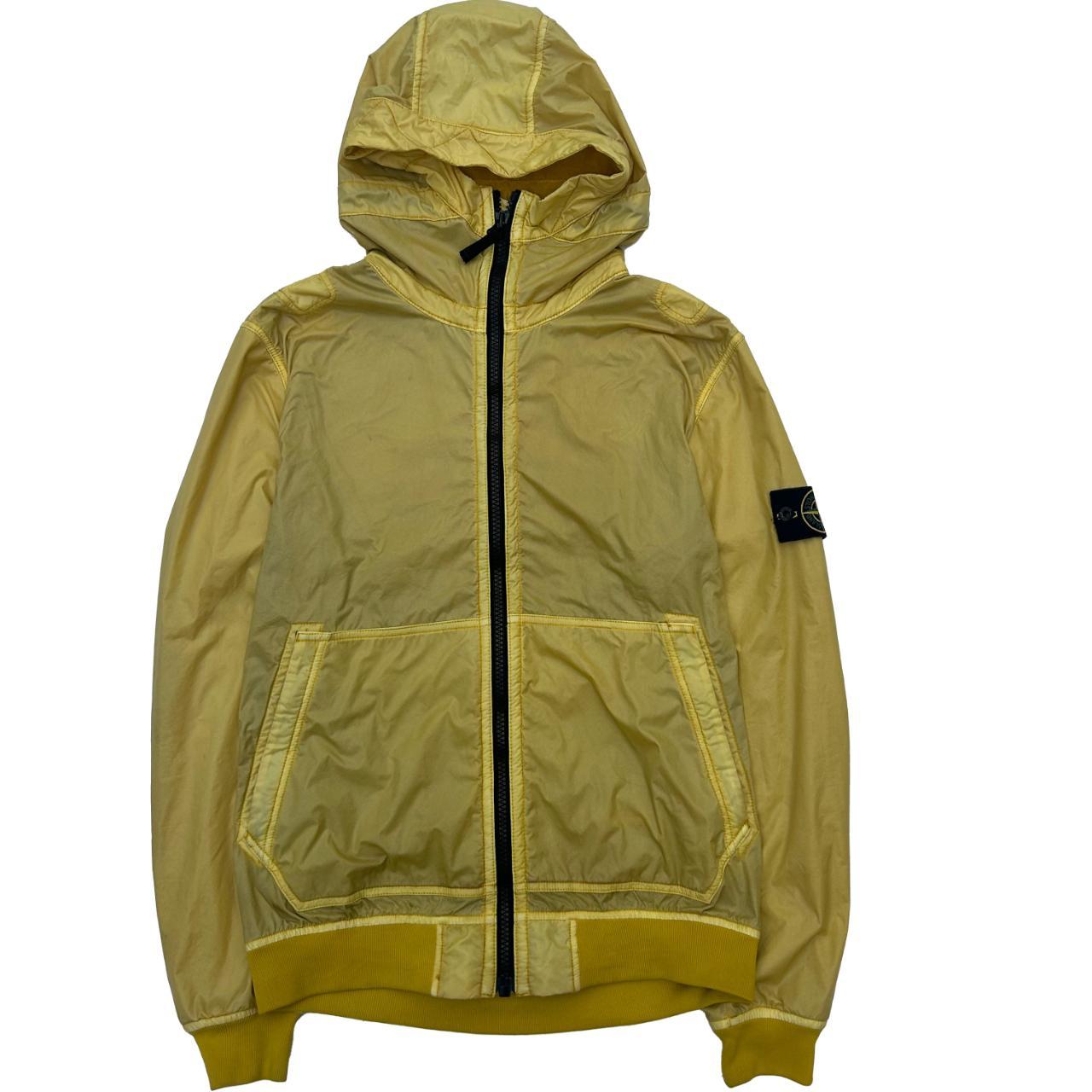 Stone island lamy deals flock jacket yellow