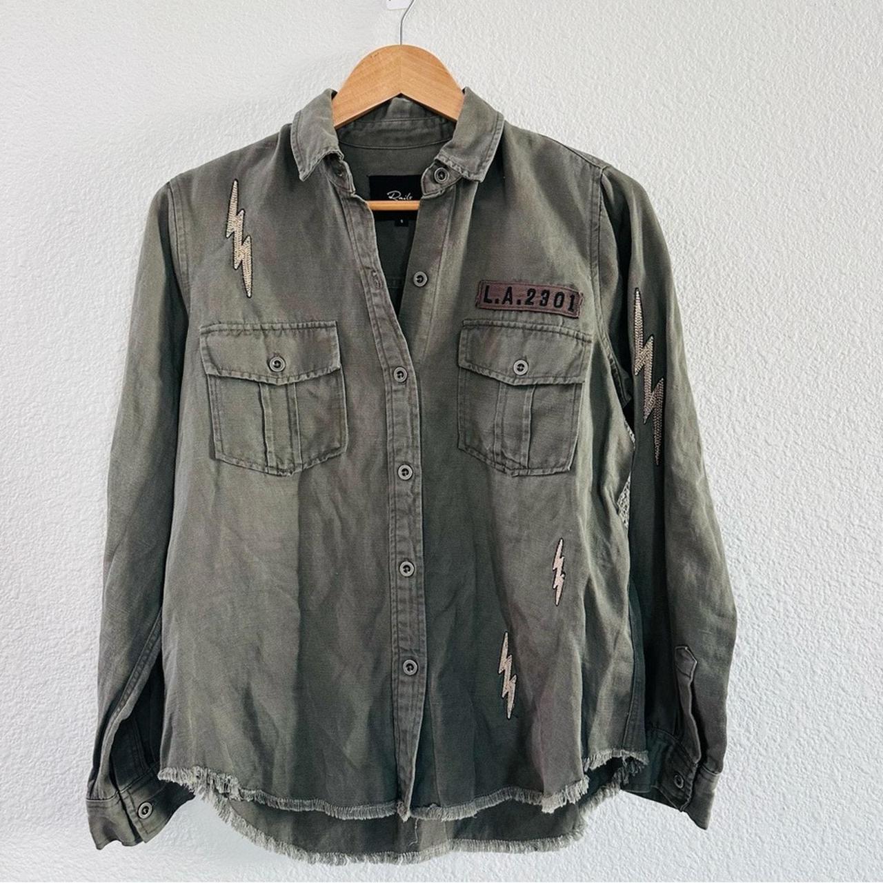 Rails Women's Jacket - Green - S – Rails Army Gre… - image 2