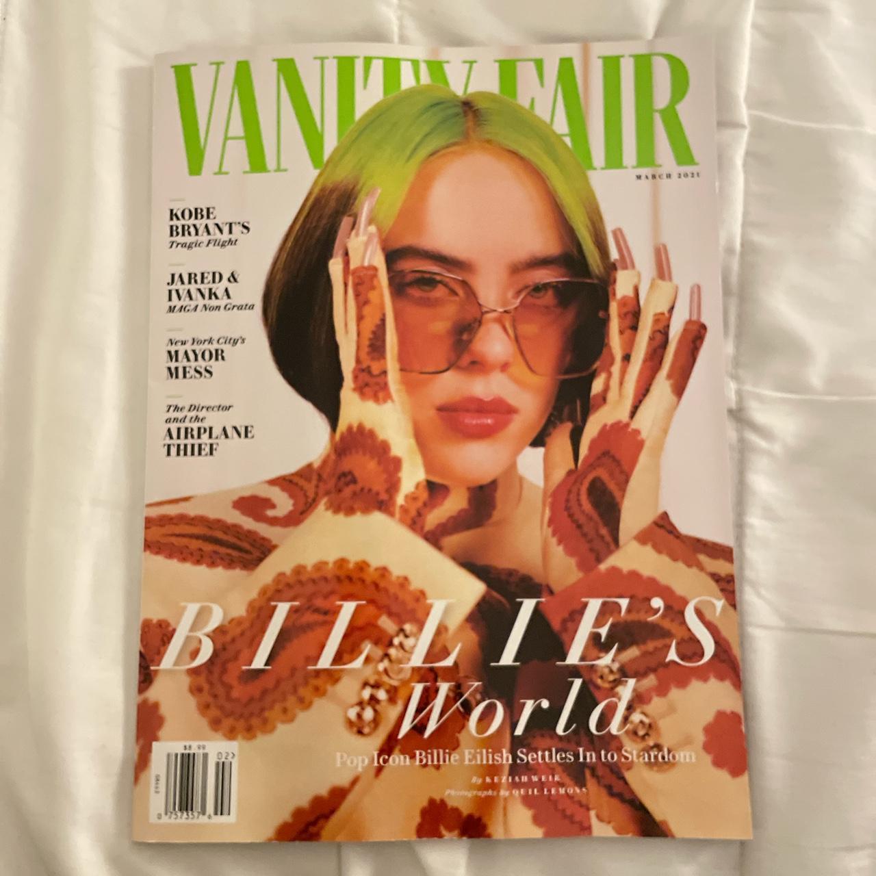 beautiful billie eilish vanity fair march 2021... Depop