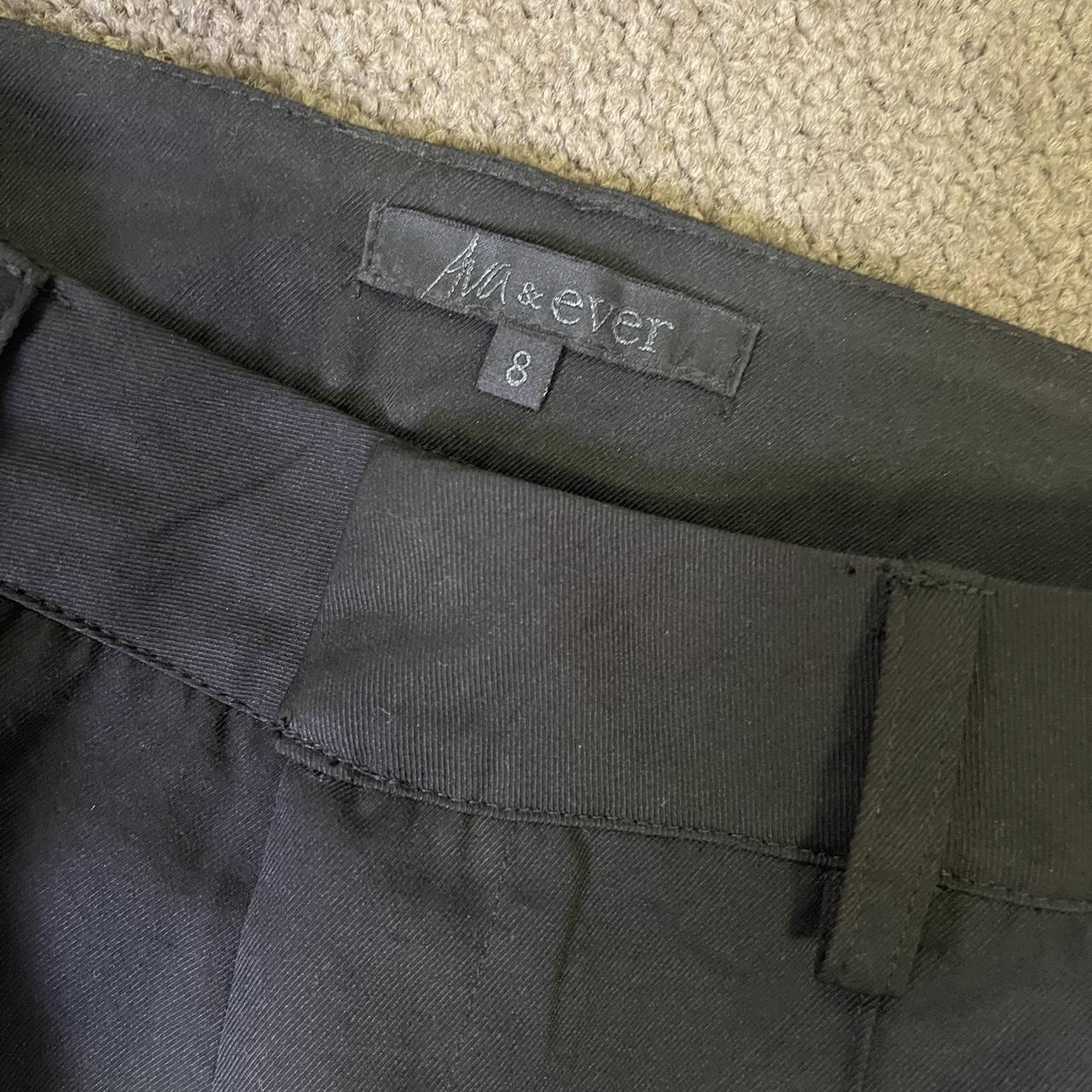City beach cargo black pants. Brand new size 8... - Depop