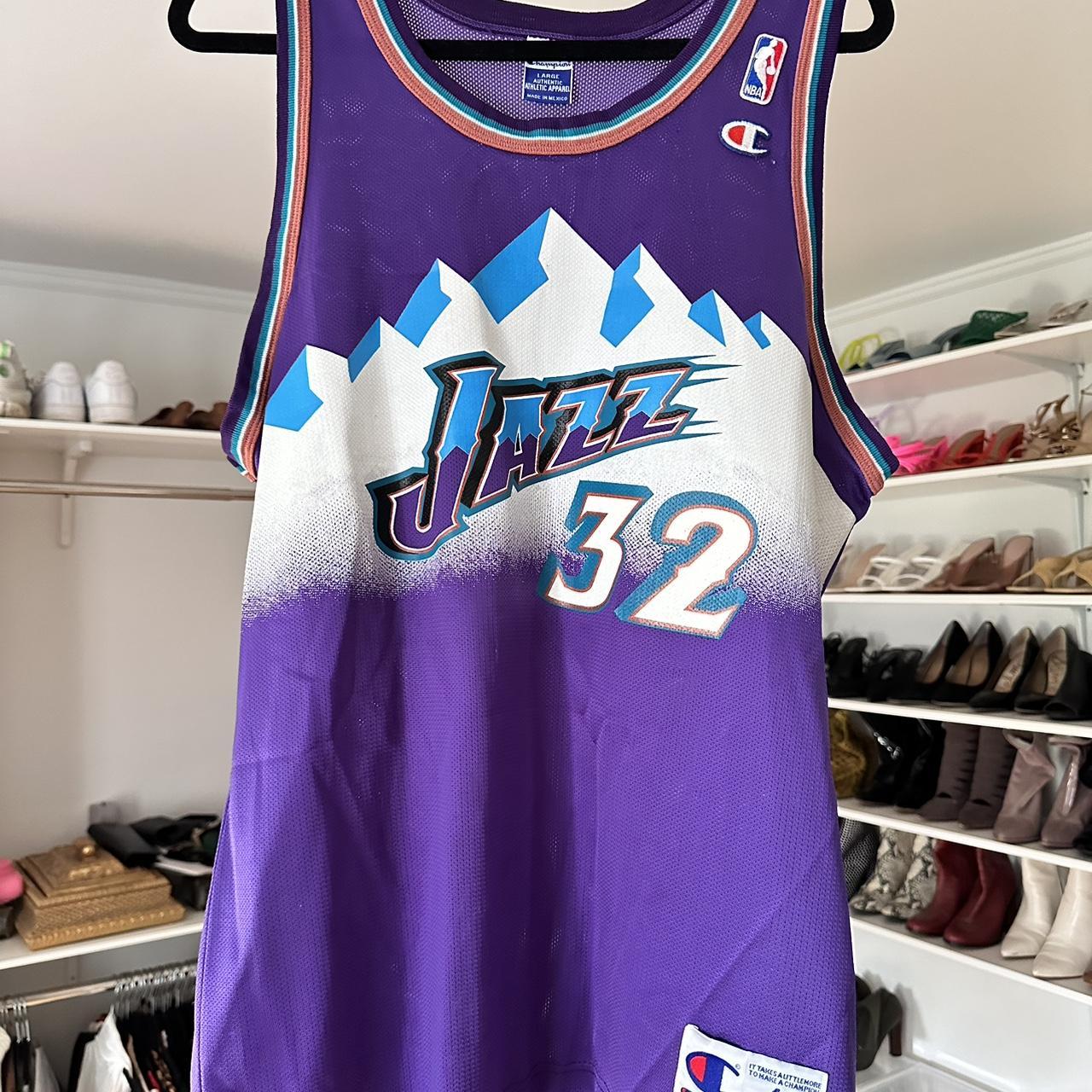 Jalen Williams Okc Thunder Jersey Karl Malone Autographed And