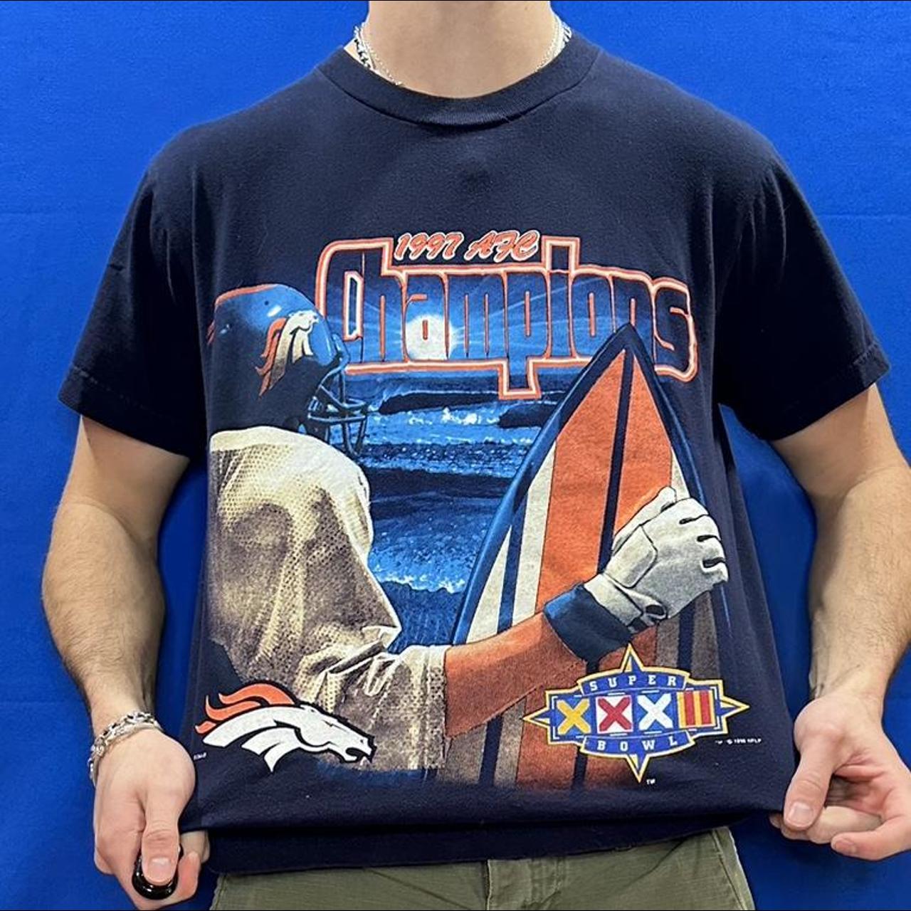 Denver Broncos Super Bowl Champions 1997 Vintage T-shirt 