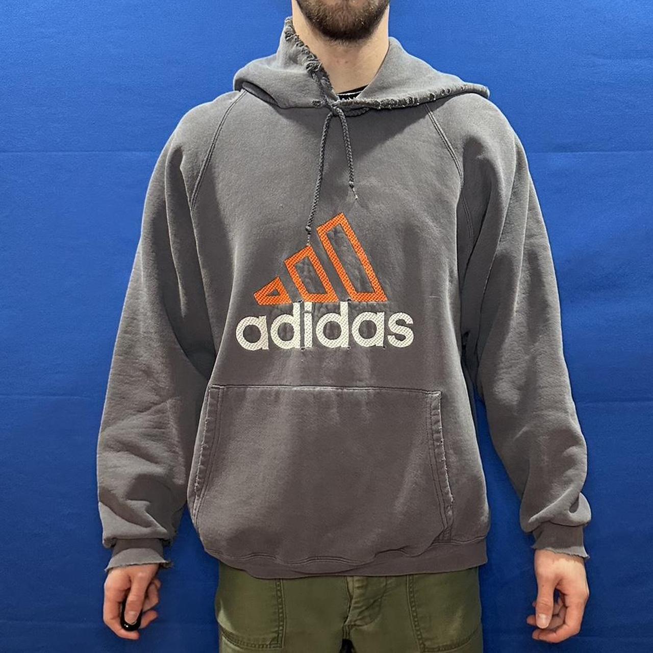 adidas pull orange