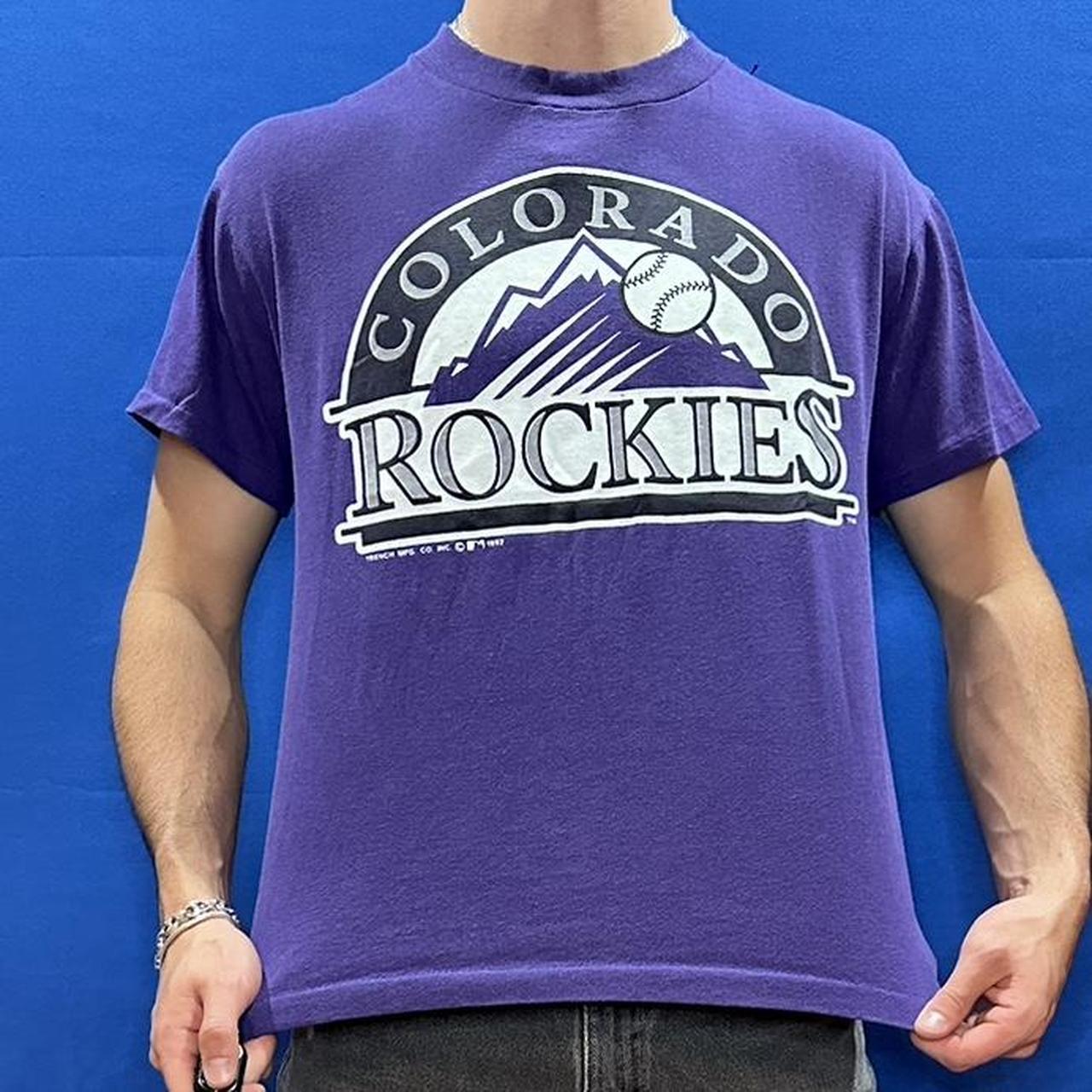 Colorado Rockies Baseball Vintage Sports Shirts for sale