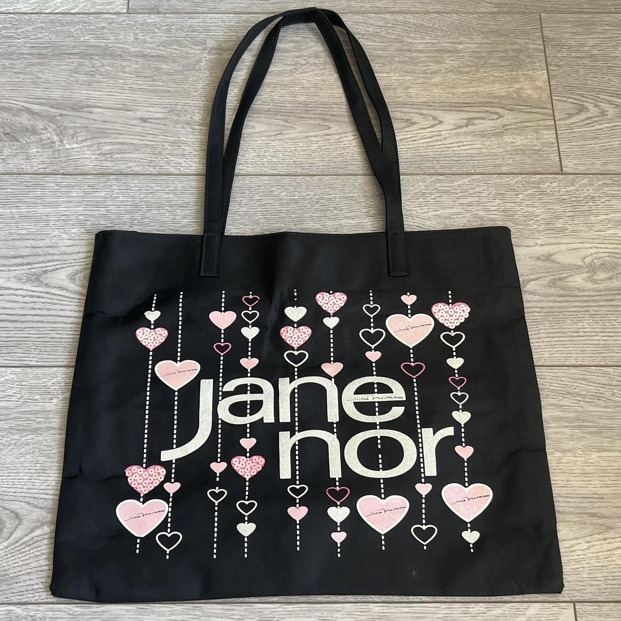 Jane Norman intrinsic Black Canvas