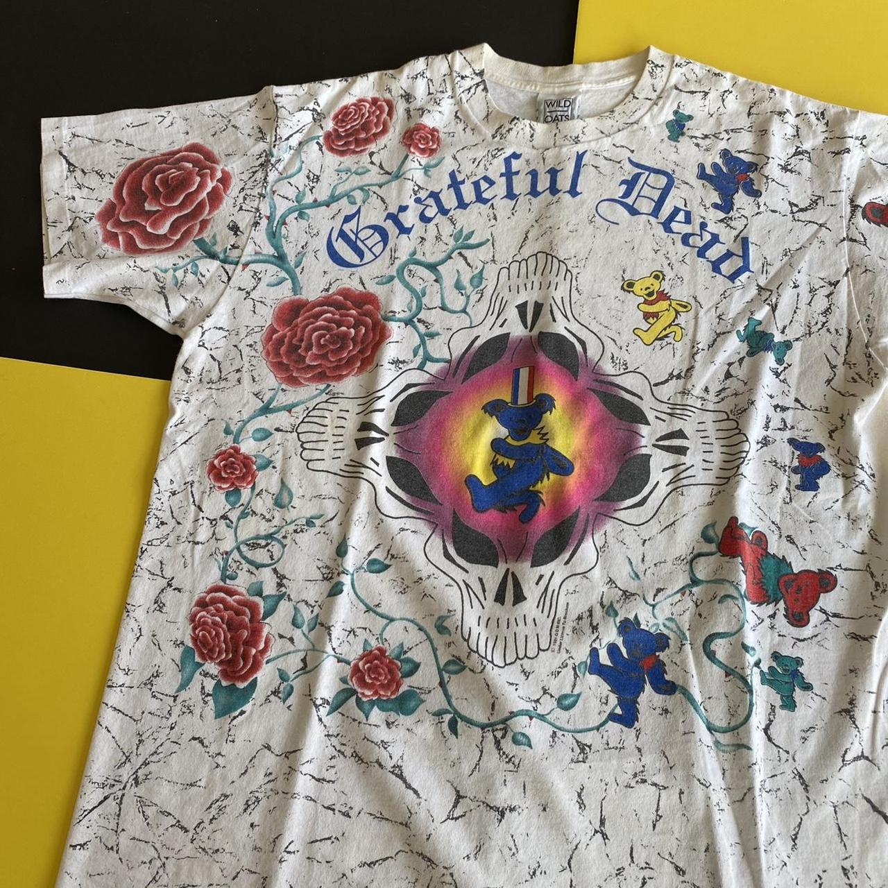 Vintage Grateful Dead T-Shirt 1991 Boston - Depop