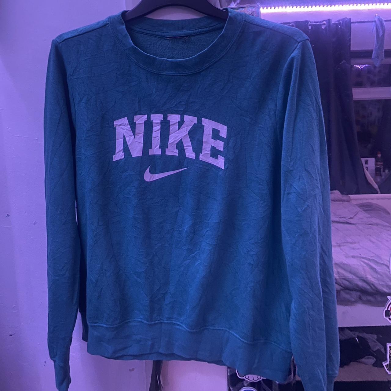 Nike vintage spell out Sweatshirt / Jumper /... - Depop