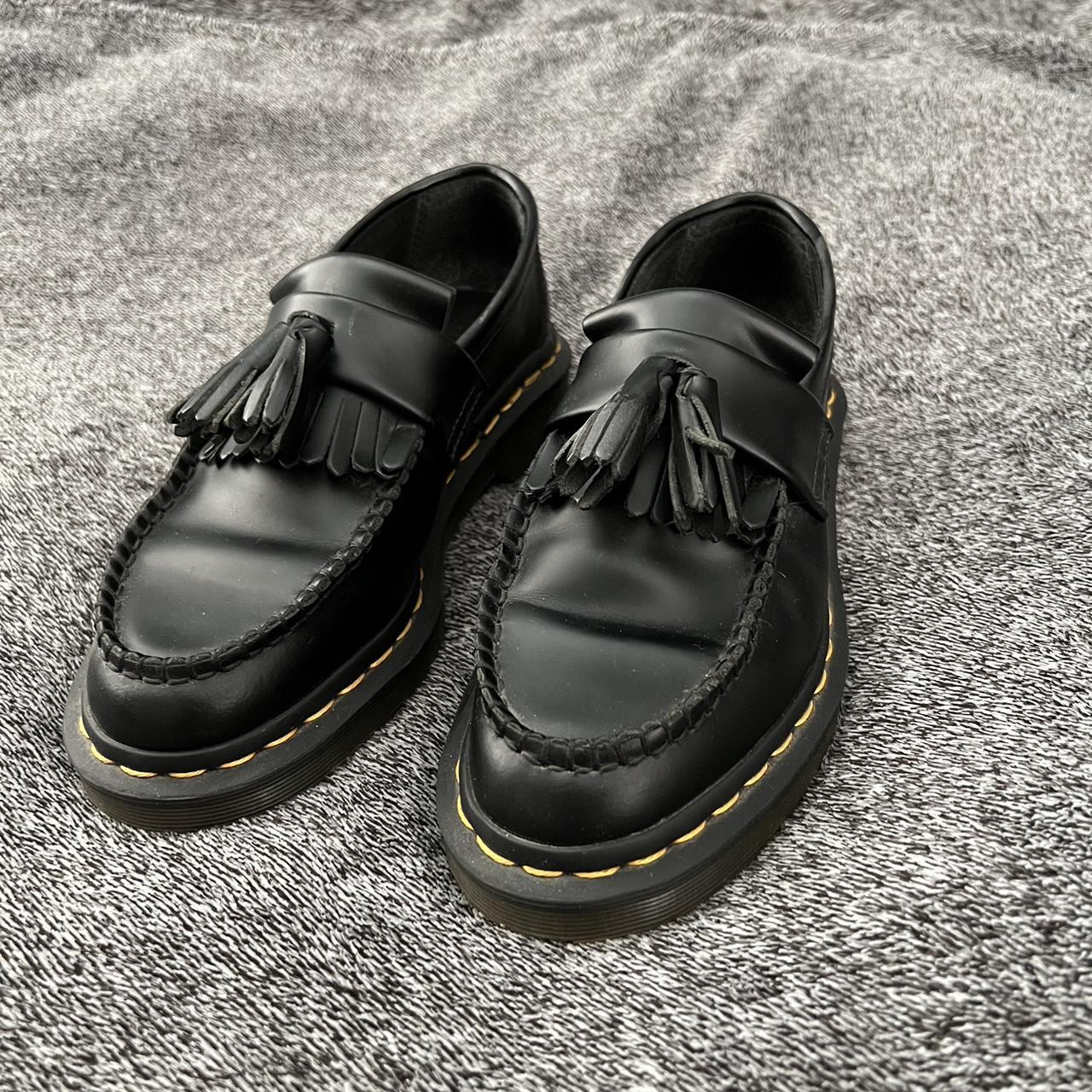 Adrian Yellow Stitch Dr Martens Original Adrian Tassel Loafer Dr
